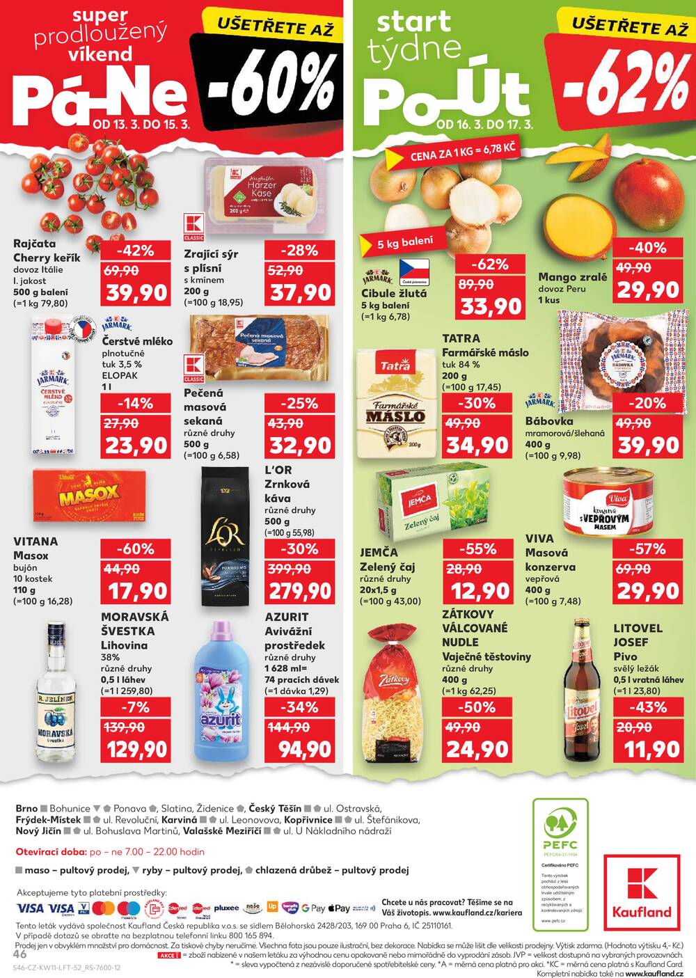Kaufland 11.3. - 17.3. - Kaufland - Frýdek Místek