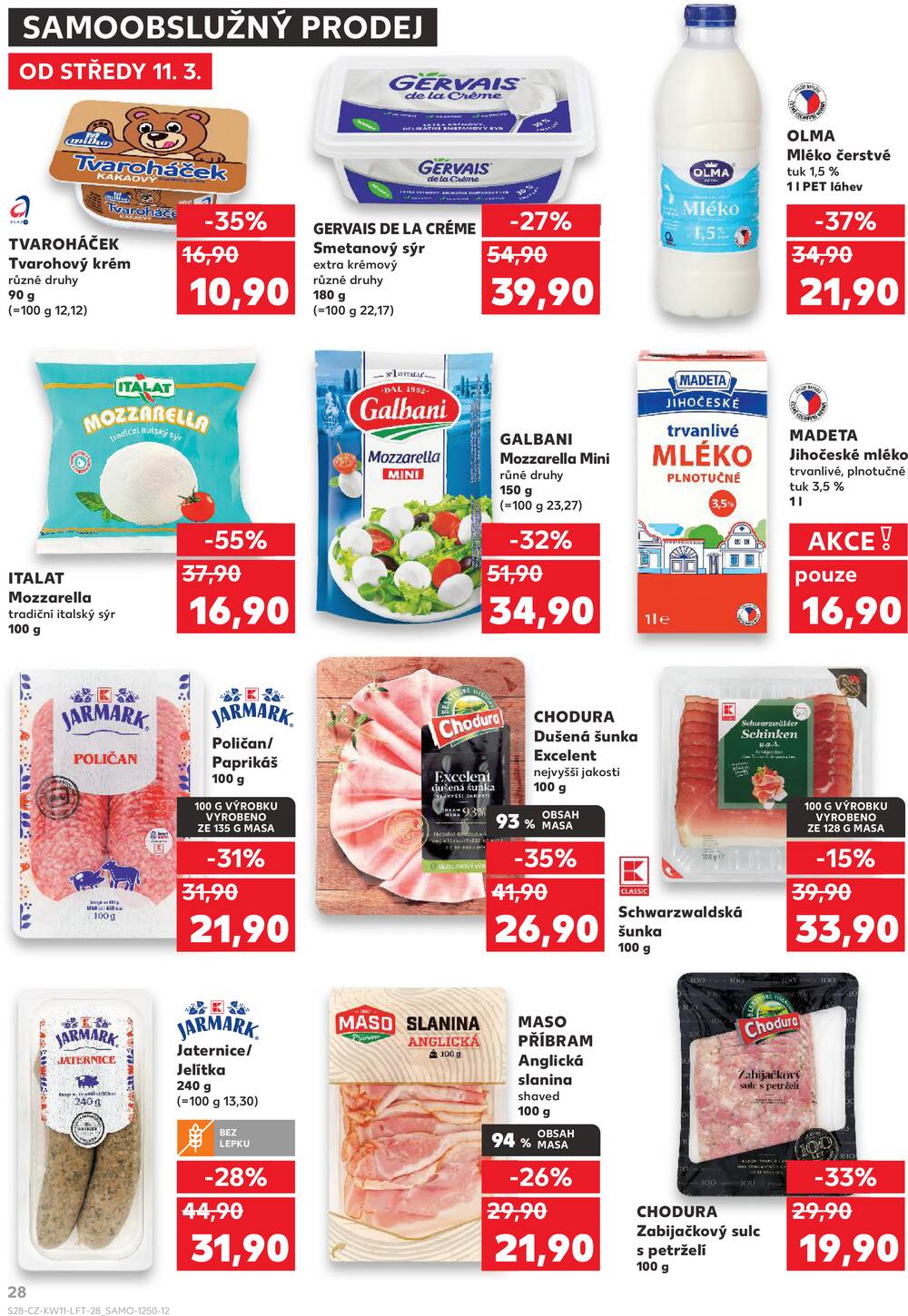 Kaufland 11.3. - 17.3. - Kaufland - Brno - Židenice