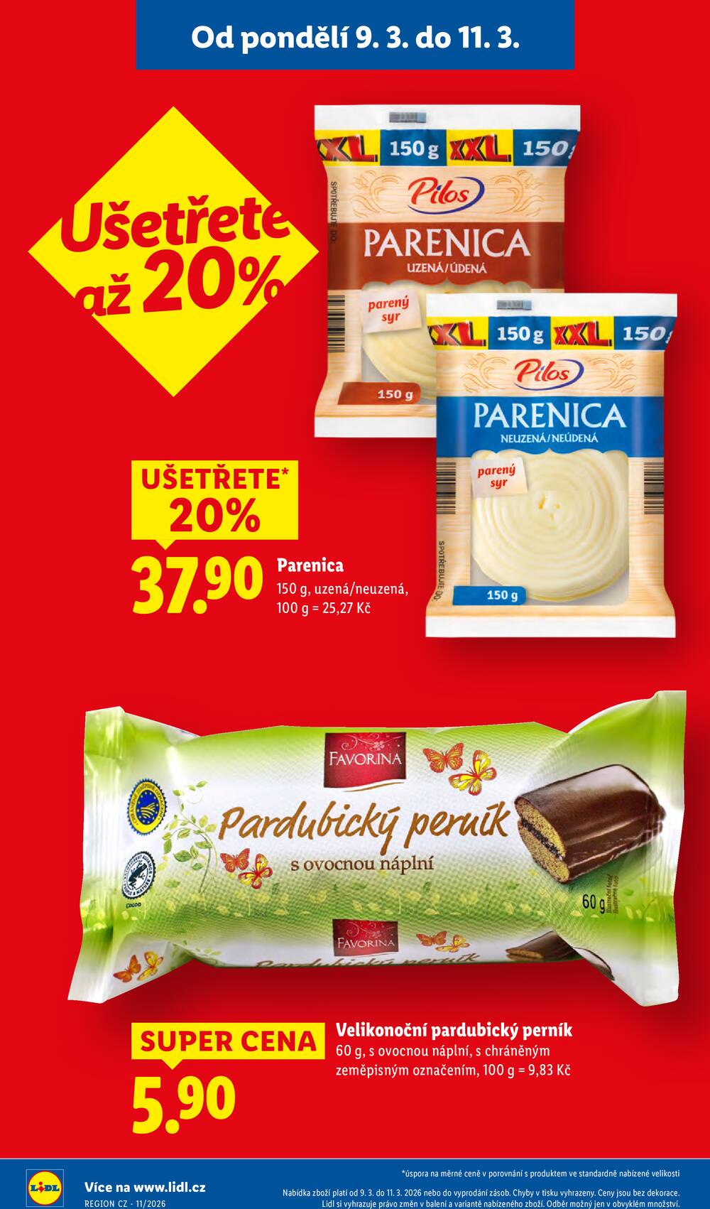 Leták Lidl - Lidl od 9.3. do 11.3.2026 - strana 4
