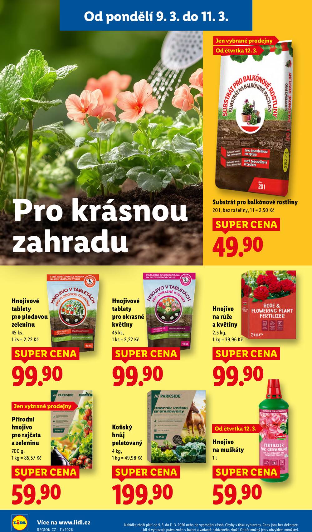 Lidl od 9.3. do 11.3.2026