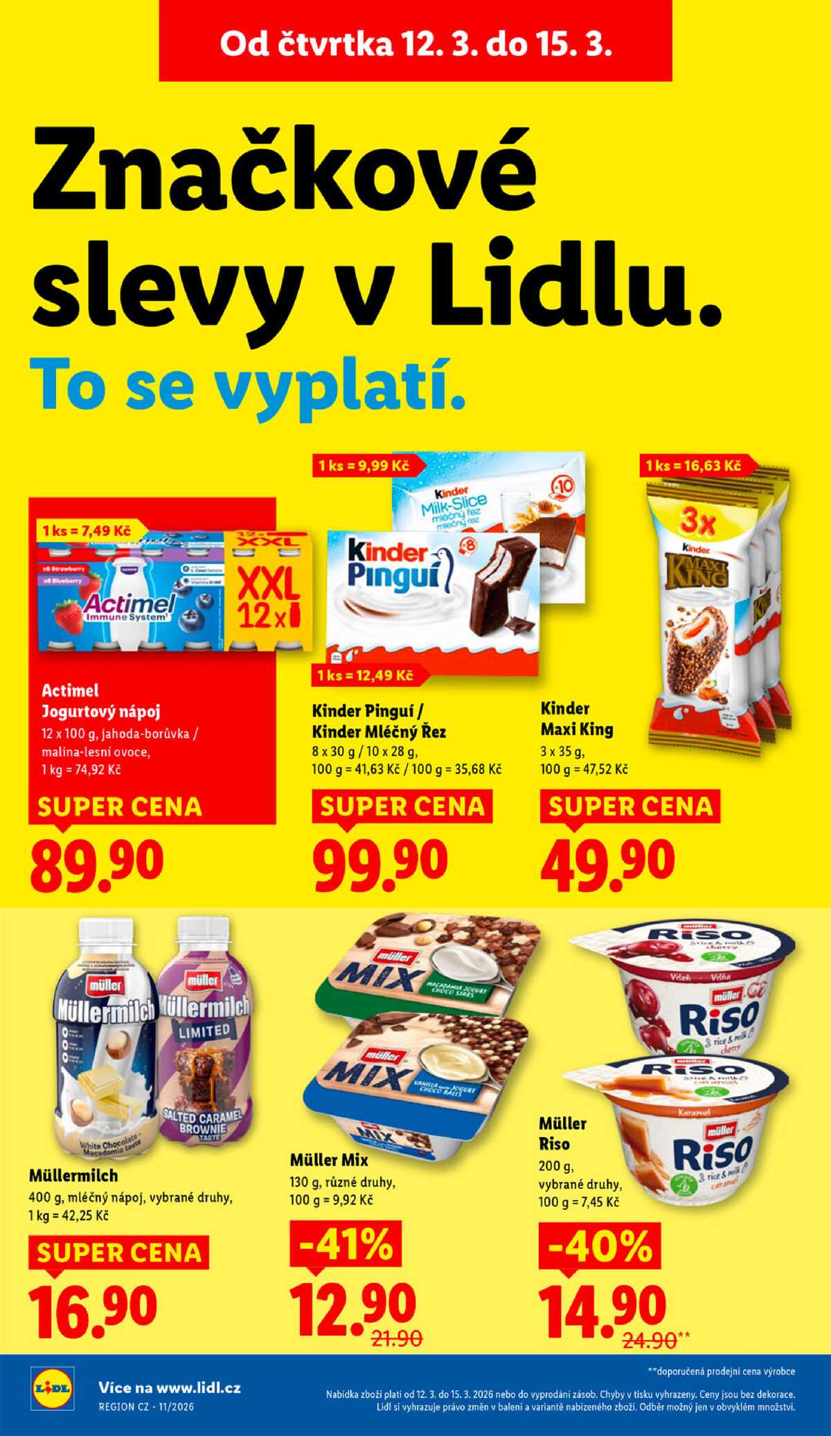 Lidl Čtvrtek od 12.3. do 15.3.2026 strana 20