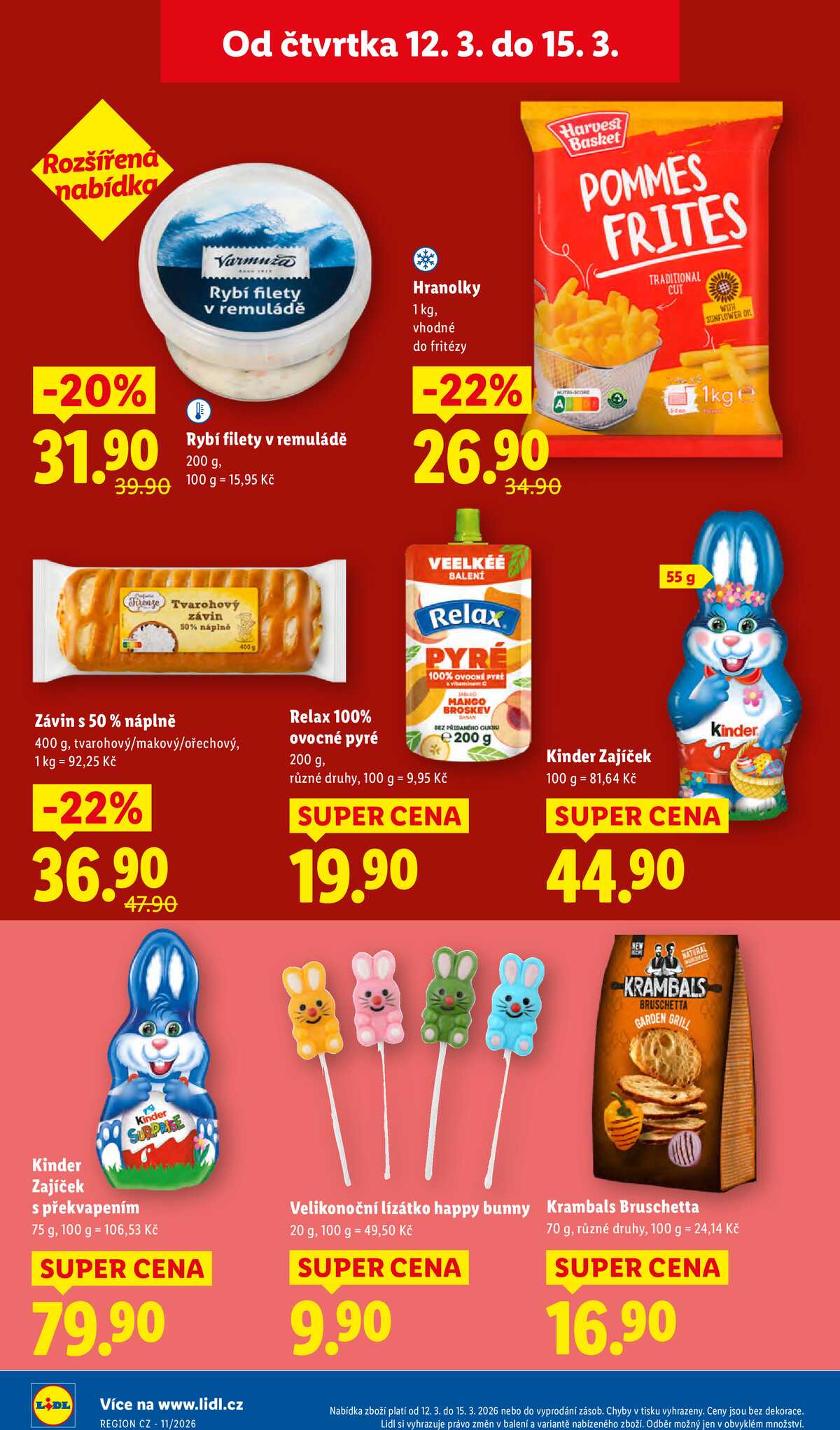 Lidl Čtvrtek od 12.3. do 15.3.2026 strana 30