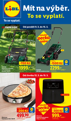 Lidl Spotřební zboží 9.3. - 15.3.