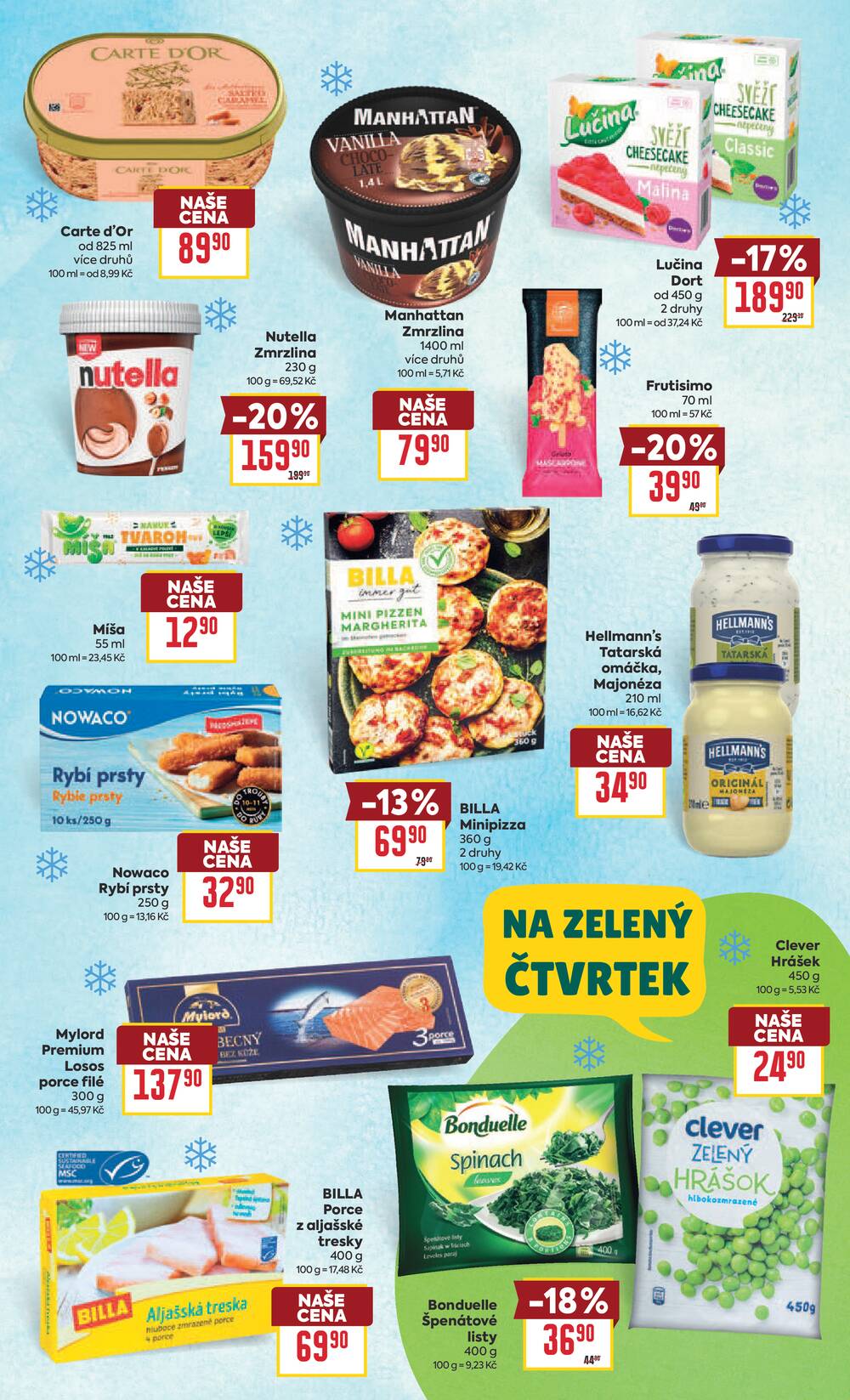 BILLA Velikonoce od 18.3. do 6.4.2026