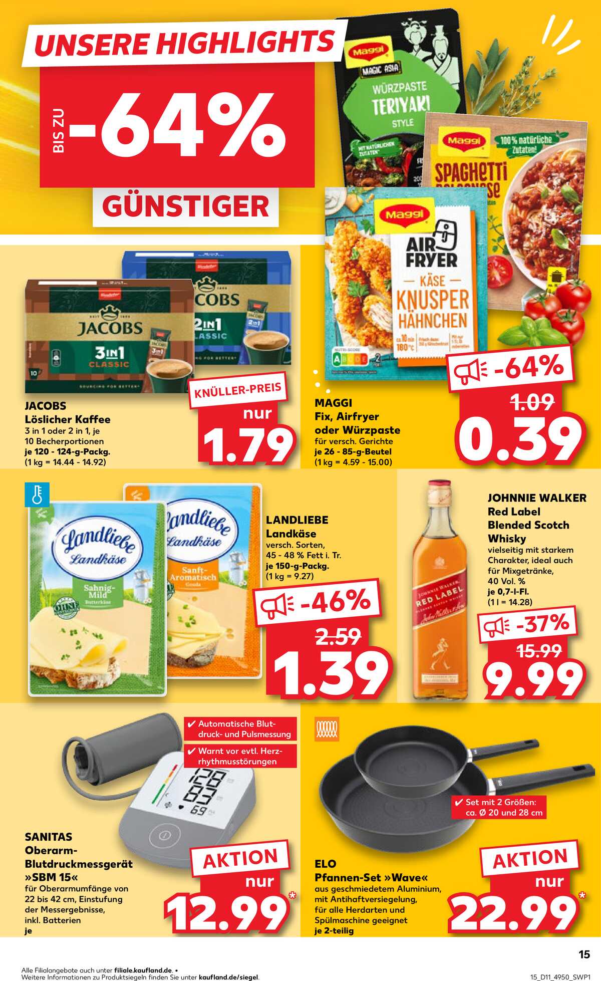 Leták Kaufland Německo 12.3.-18.3.2026 strana 15