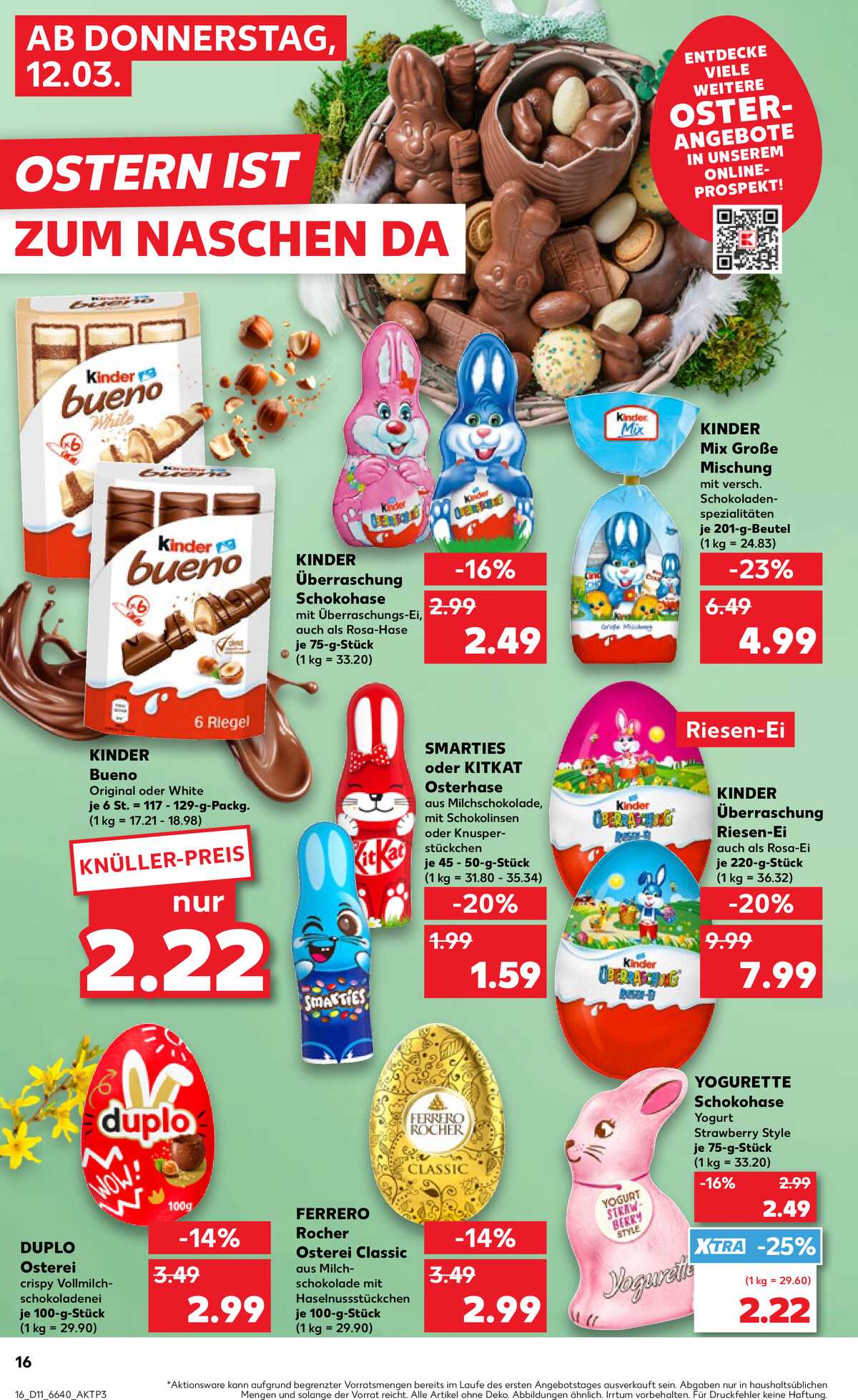 Leták Kaufland Německo 12.3.-18.3.2026 strana 16