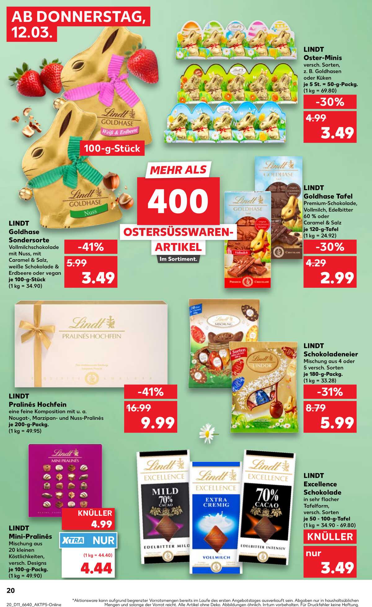 Leták Kaufland Německo 12.3.-18.3.2026 strana 20