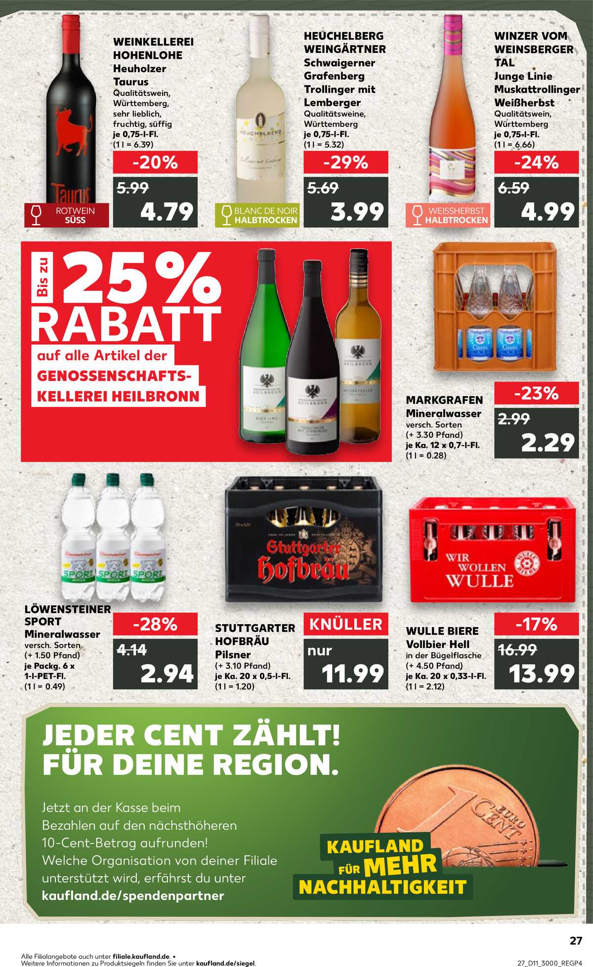 Leták Kaufland Německo 12.3.-18.3.2026 strana 27