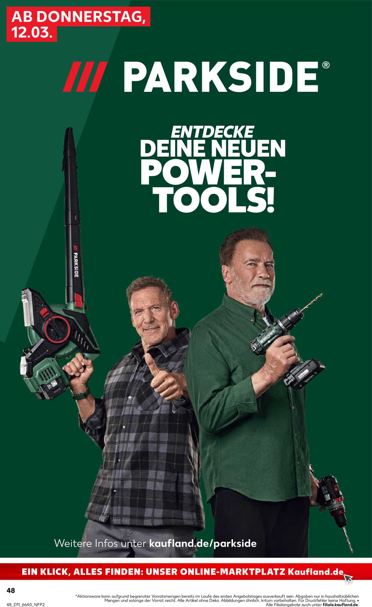Leták Kaufland Německo 12.3.-18.3.2026 strana 48
