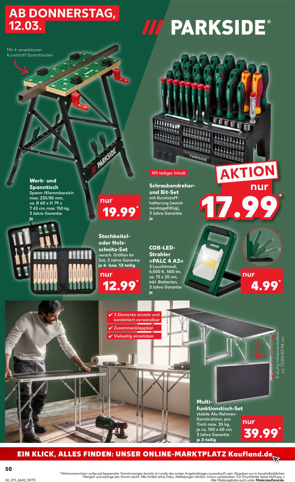 Leták Kaufland Německo 12.3.-18.3.2026 strana 50