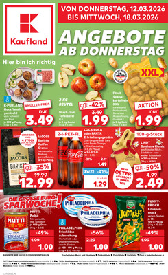 Leták Kaufland Německo 12.3.-18.3.2026