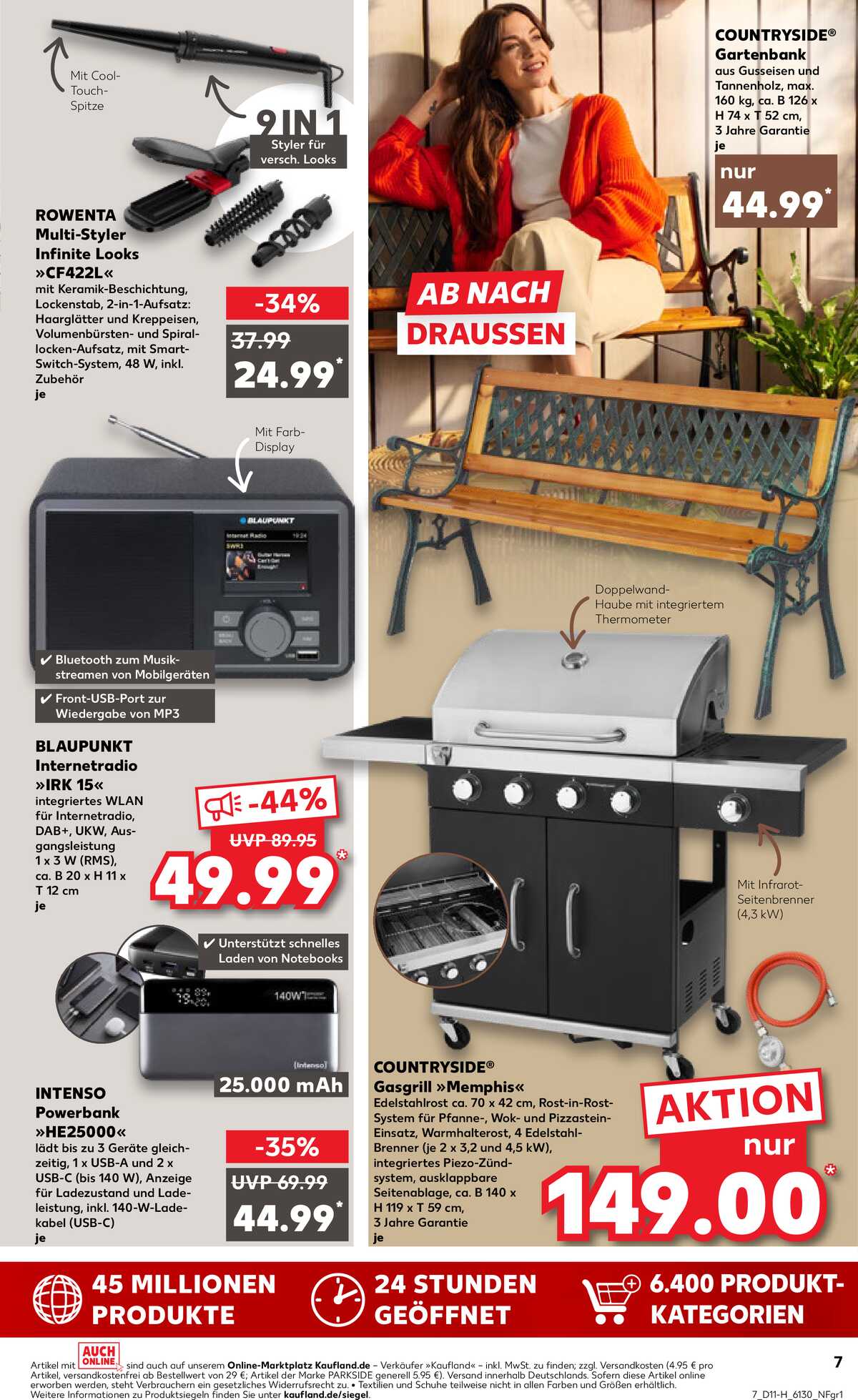 Leták Kaufland Německo 12.3.-18.3.2026 strana 7