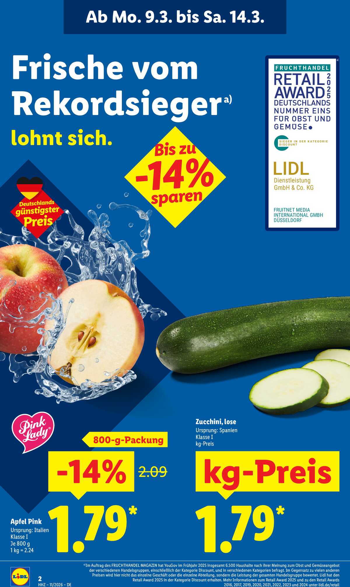 Leták Lidl Německo 9.3.-14.3.2026 strana 4