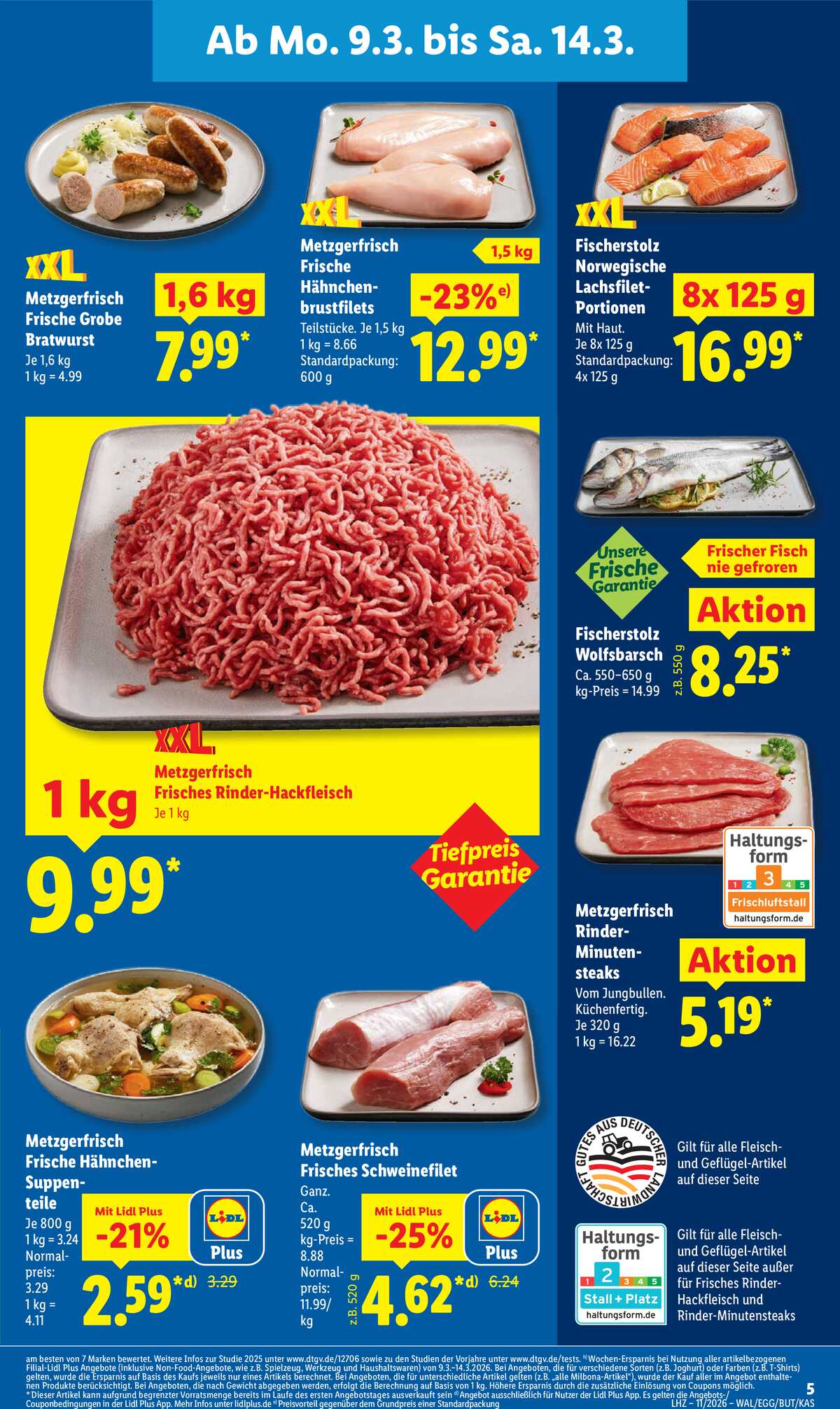 Leták Lidl Německo 9.3.-14.3.2026 strana 11