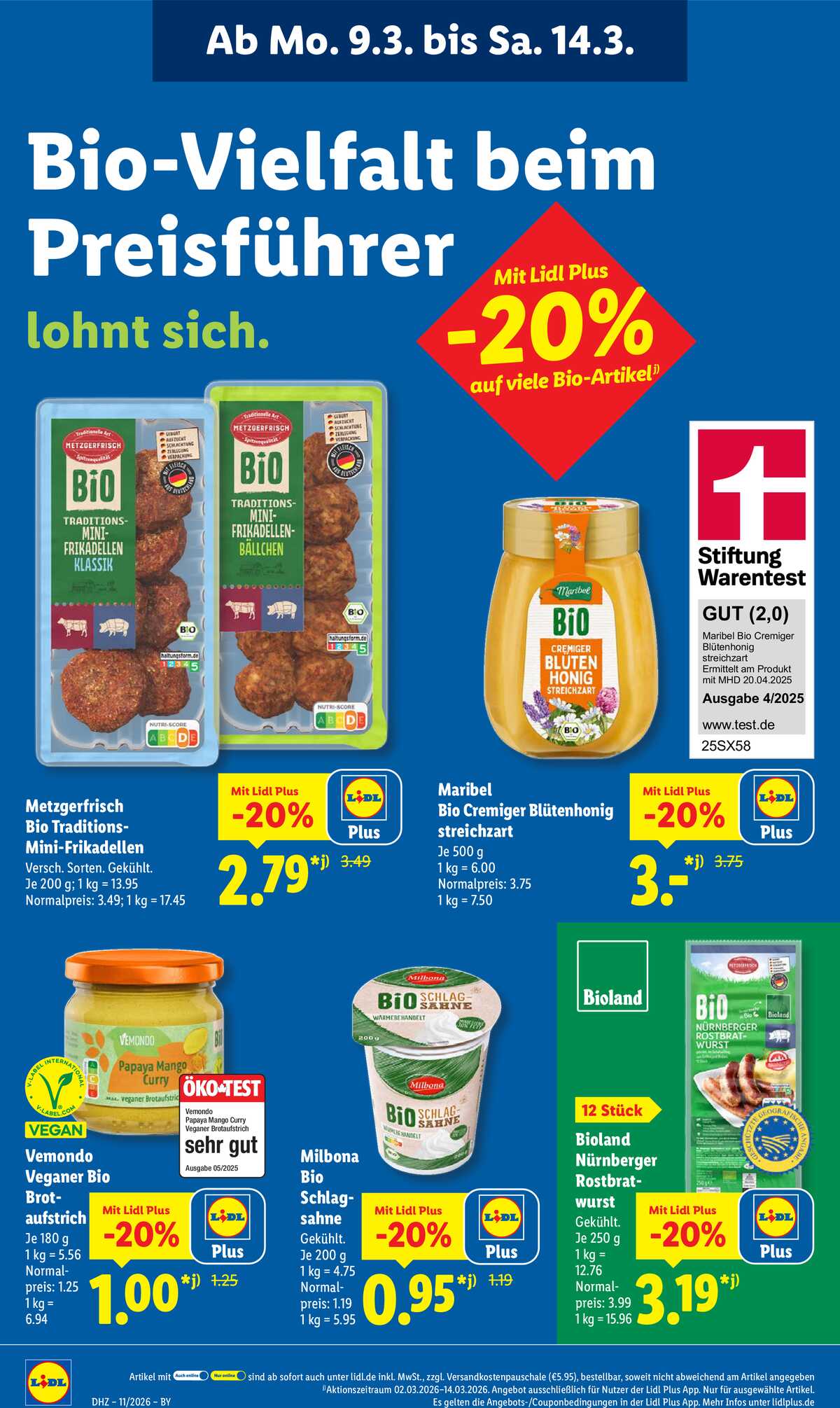 Leták Lidl Německo 9.3.-14.3.2026 strana 12
