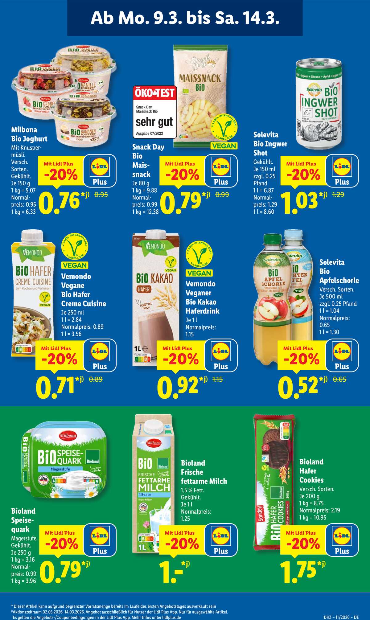 Leták Lidl Německo 9.3.-14.3.2026 strana 13