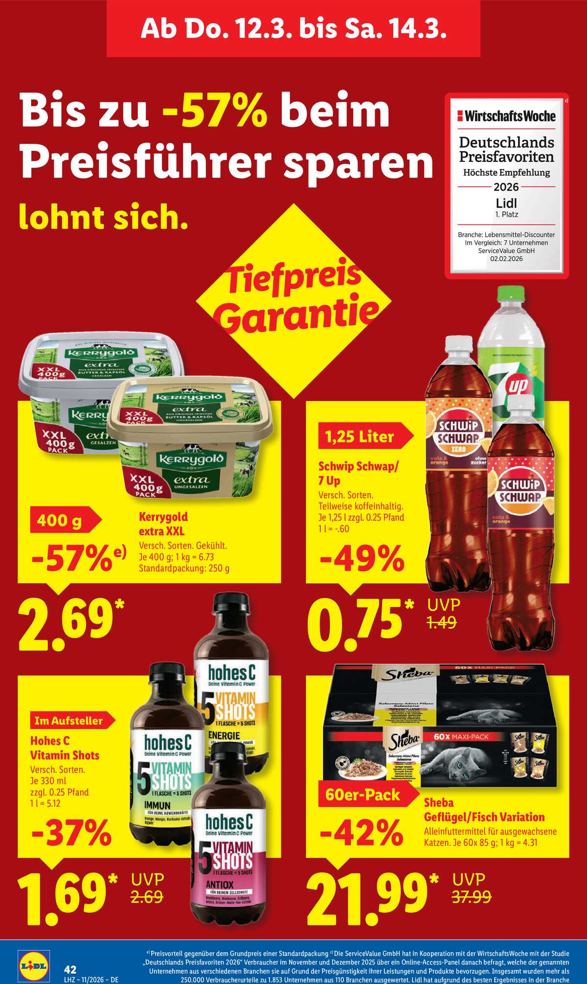 Leták Lidl Německo 9.3.-14.3.2026 strana 64