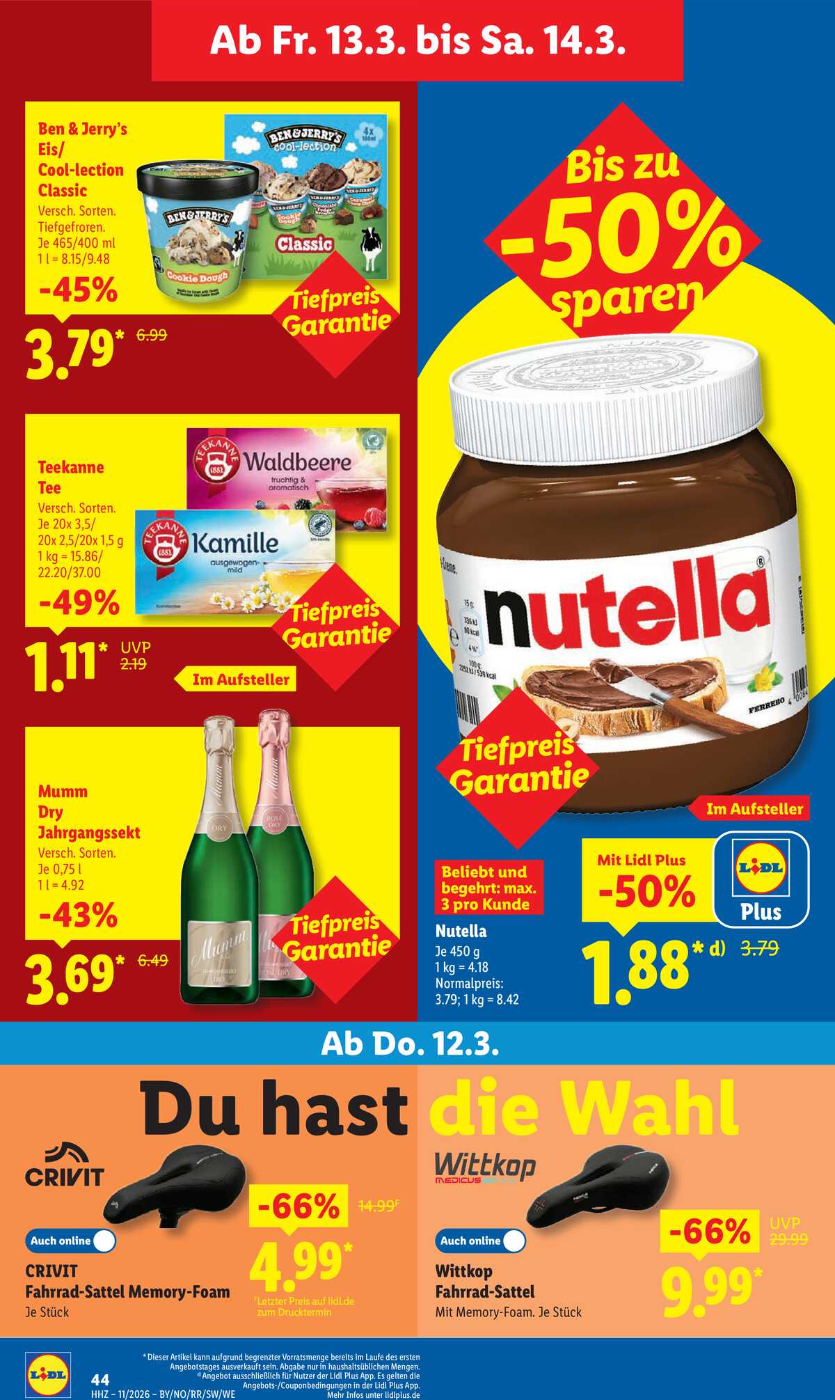 Leták Lidl Německo 9.3.-14.3.2026 strana 68