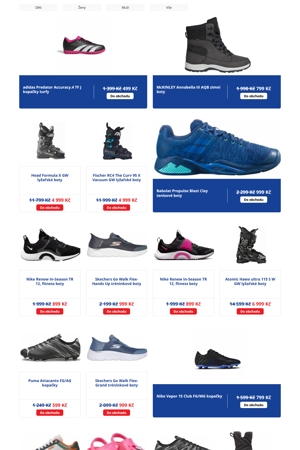 Intersport Boty - 8. 3. 2026