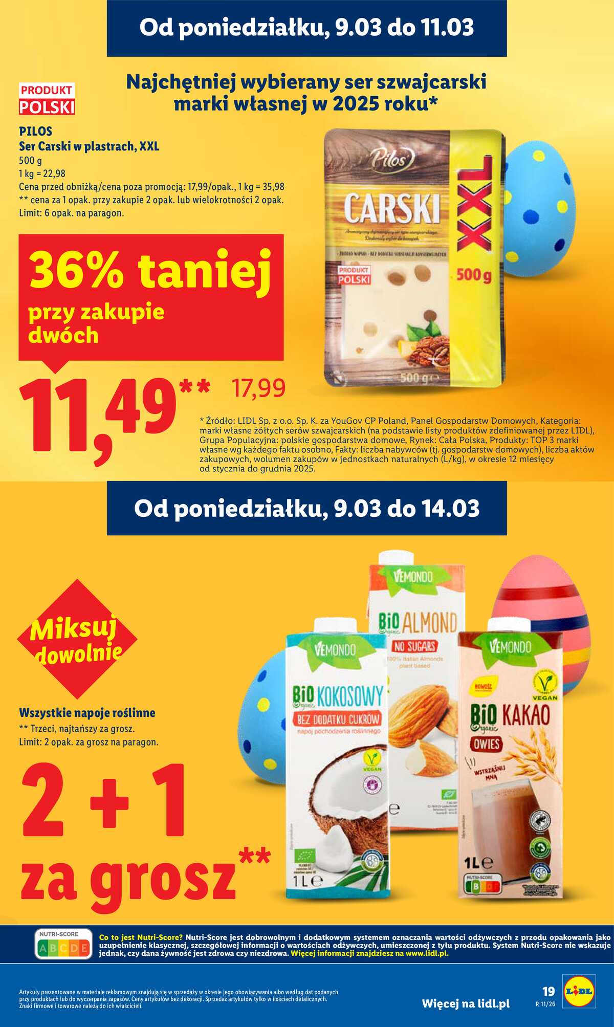 Leták Lidl Polsko 9.3.-11.3.2026 strana 19