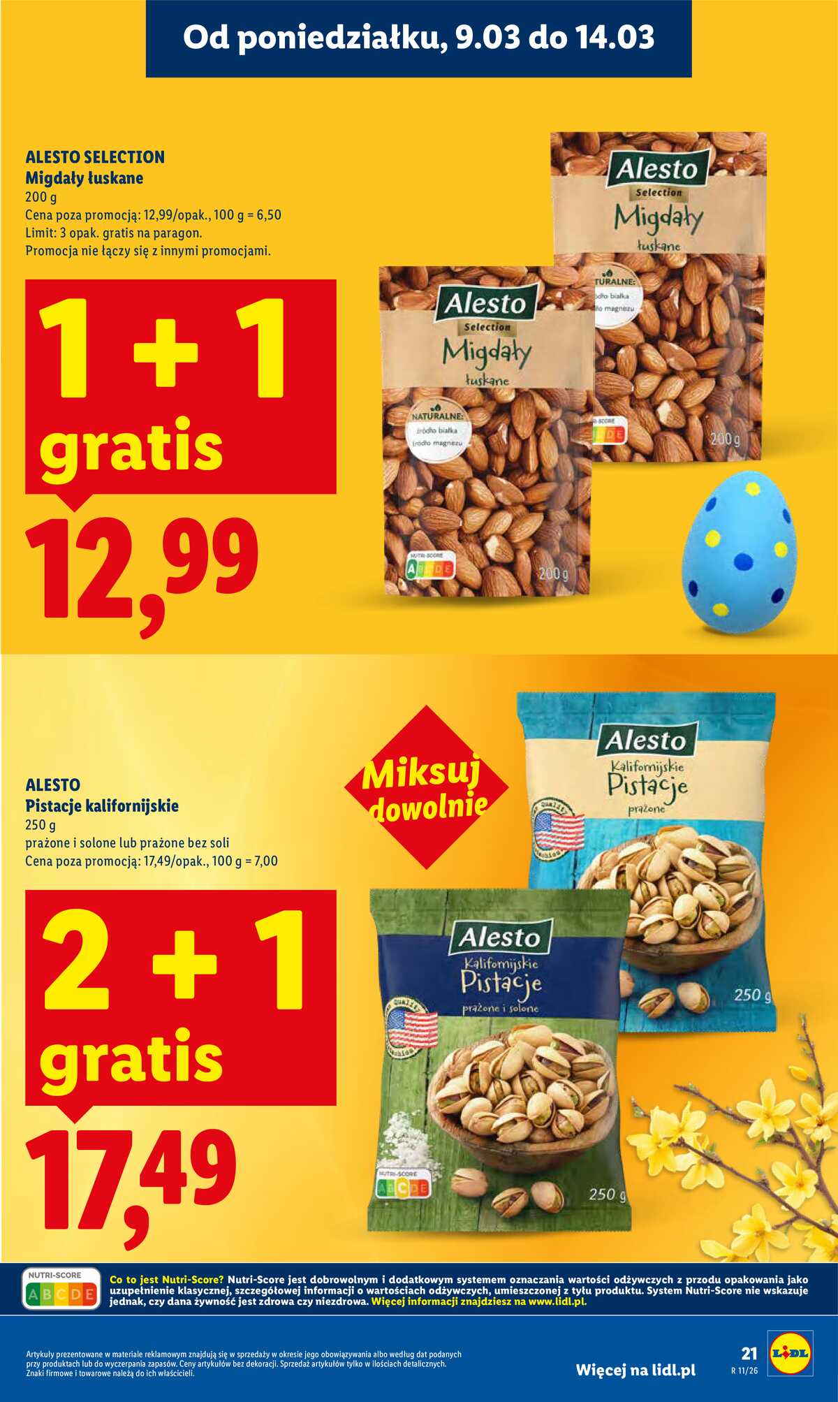 Leták Lidl Polsko 9.3.-11.3.2026 strana 21