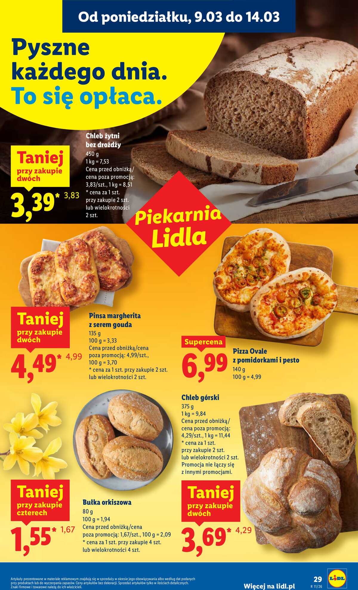 Leták Lidl Polsko 9.3.-11.3.2026 strana 29