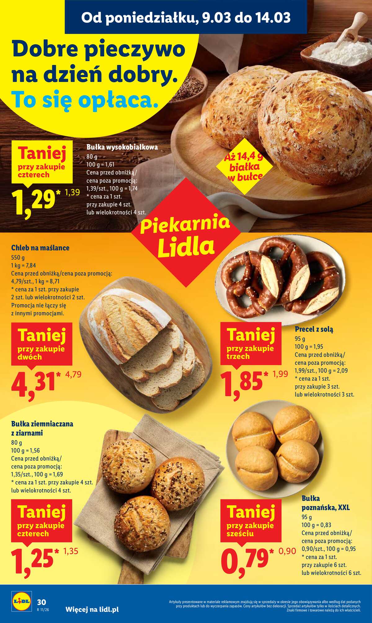 Leták Lidl Polsko 9.3.-11.3.2026 strana 30