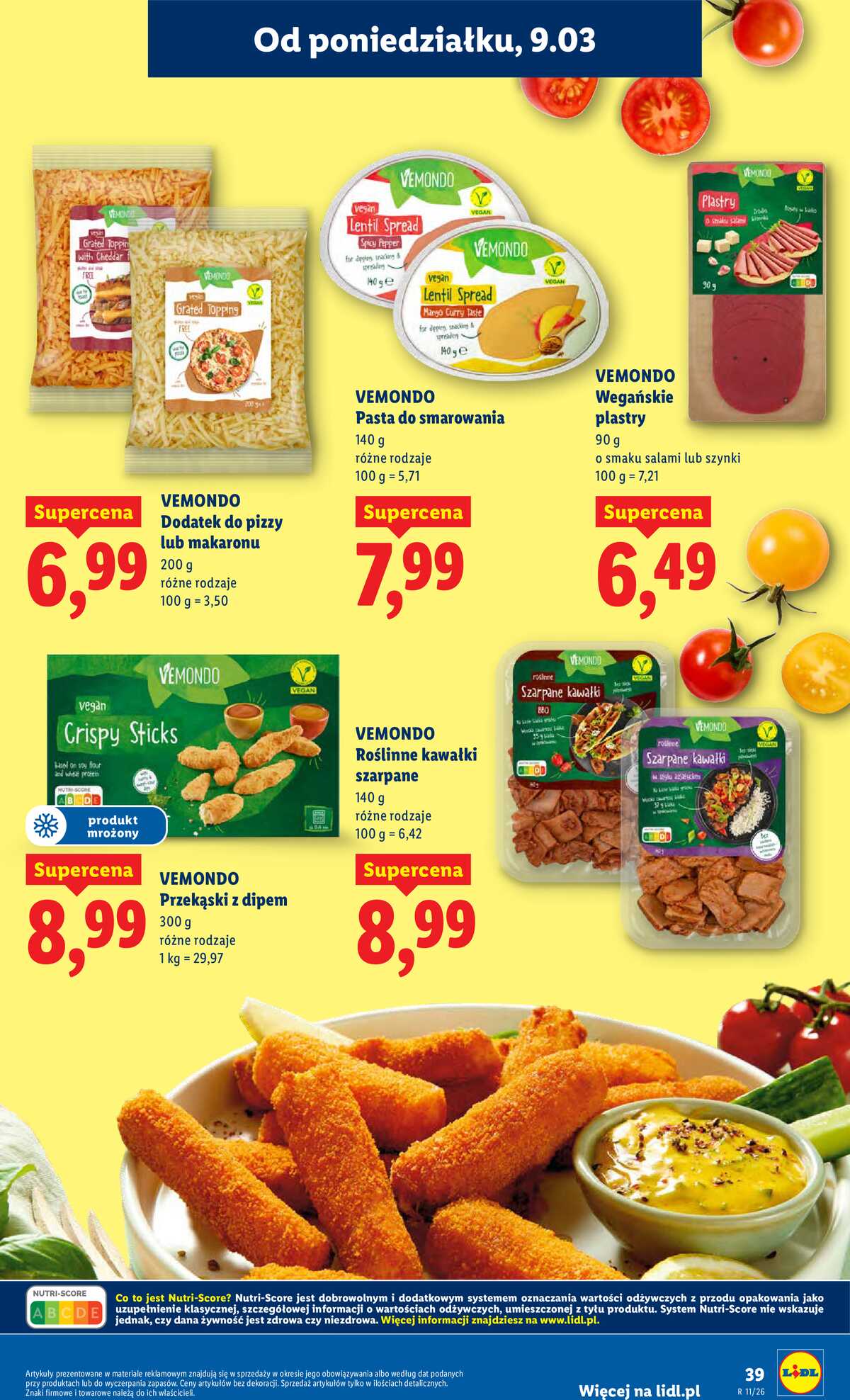 Leták Lidl Polsko 9.3.-11.3.2026 strana 39