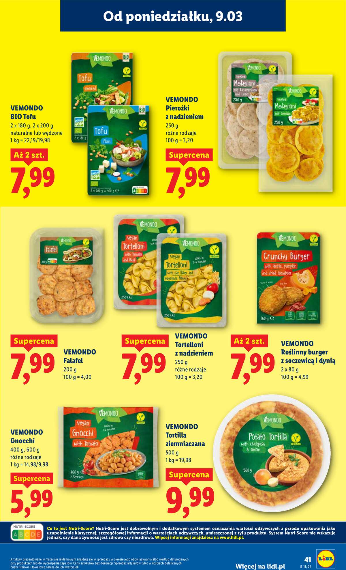 Leták Lidl Polsko 9.3.-11.3.2026 strana 41