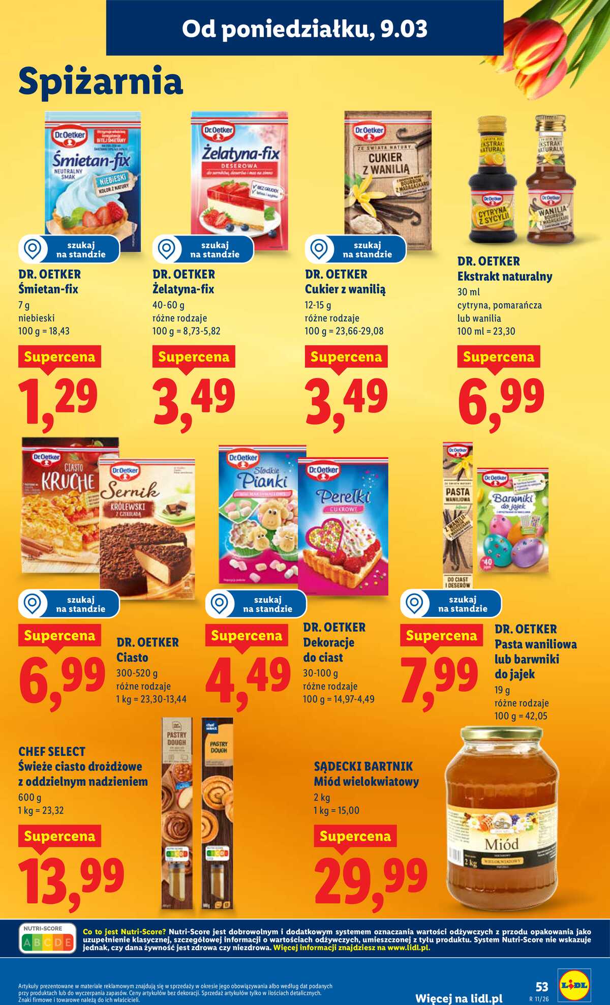 Leták Lidl Polsko 9.3.-11.3.2026 strana 53