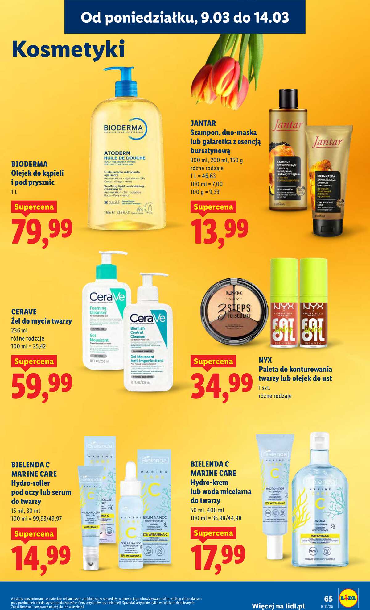 Leták Lidl Polsko 9.3.-11.3.2026 strana 65
