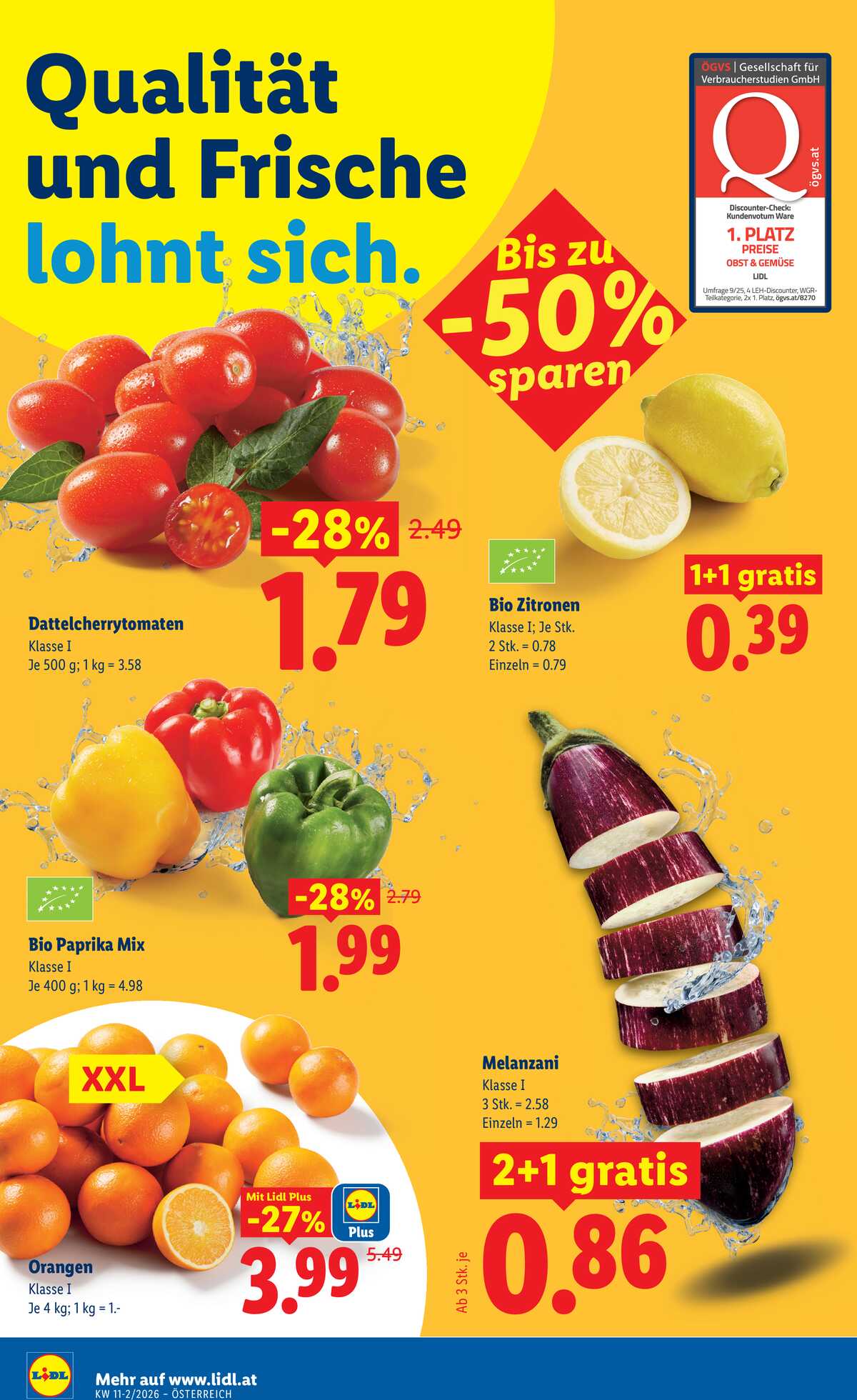 Leták Lidl Rakousko 12.3.-18.3.2026 strana 6