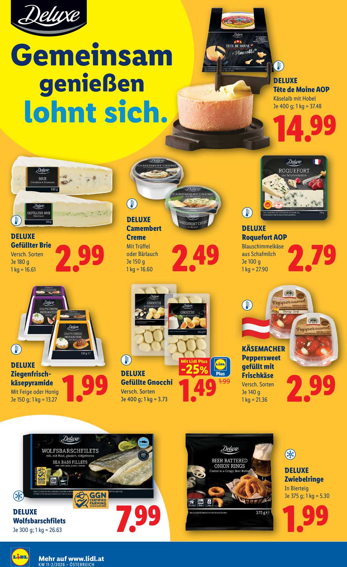 Leták Lidl Rakousko 12.3.-18.3.2026 strana 14