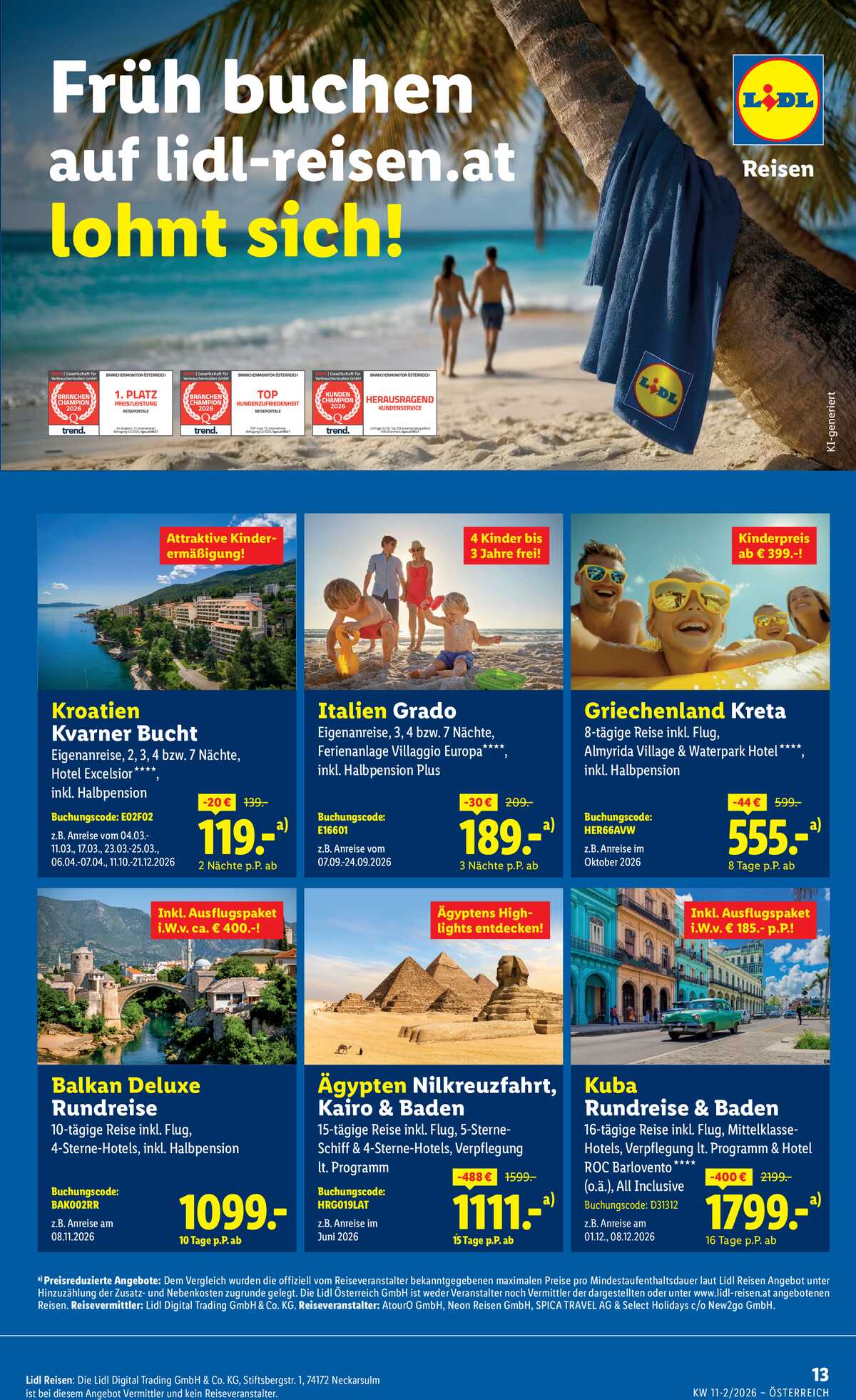 Leták Lidl Rakousko 12.3.-18.3.2026 strana 17