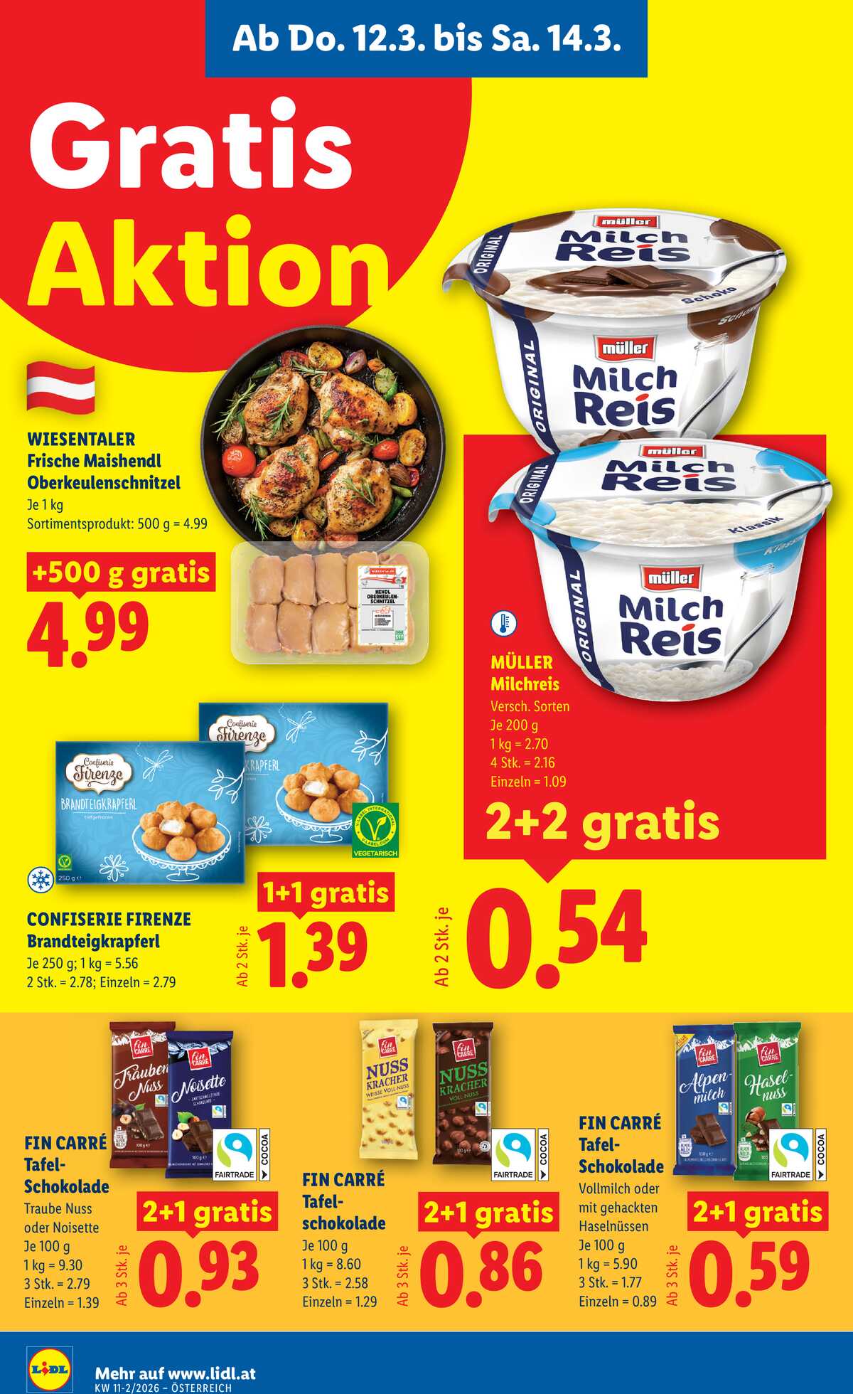 Leták Lidl Rakousko 12.3.-18.3.2026 strana 18