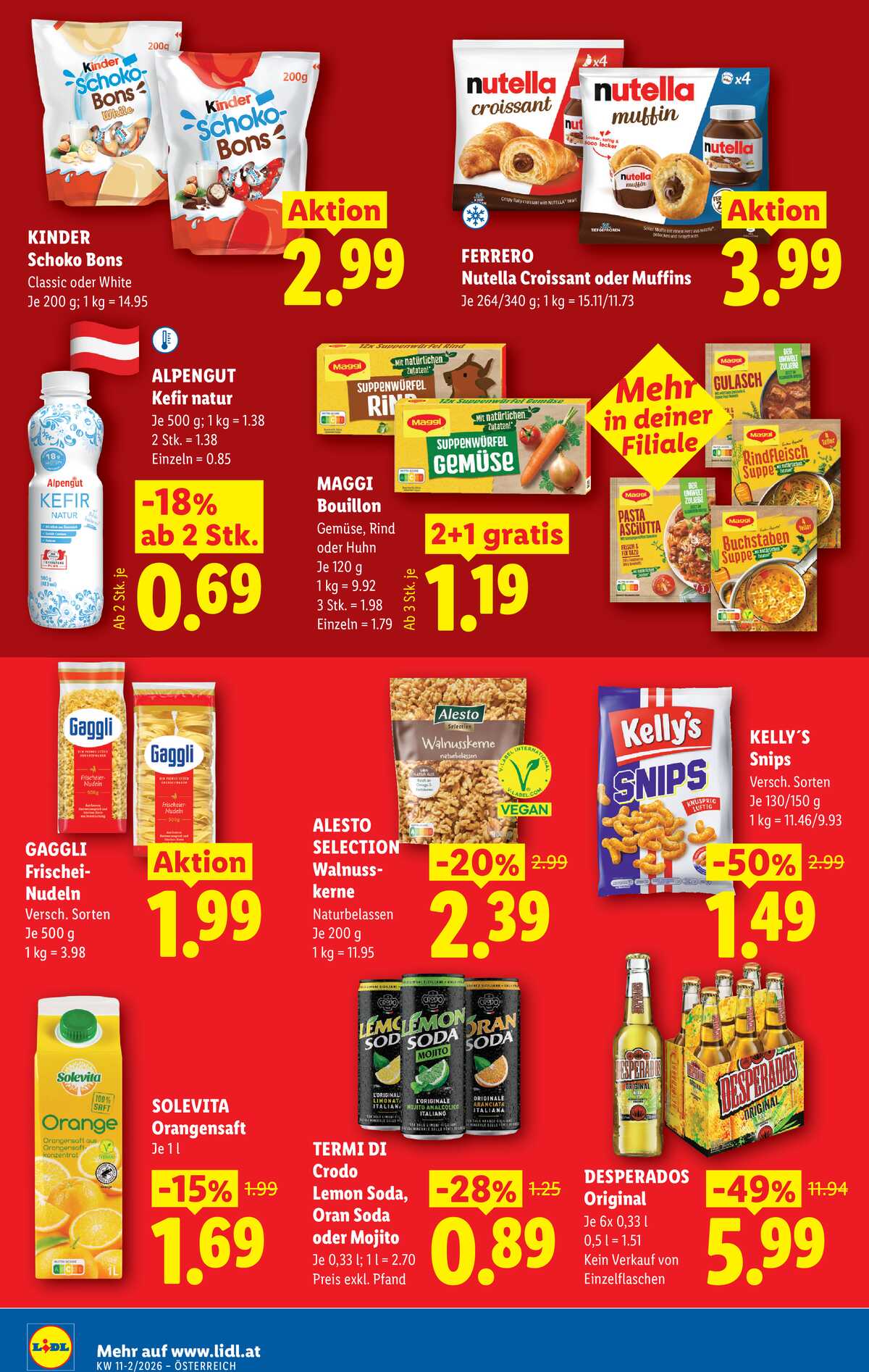 Leták Lidl Rakousko 12.3.-18.3.2026 strana 20