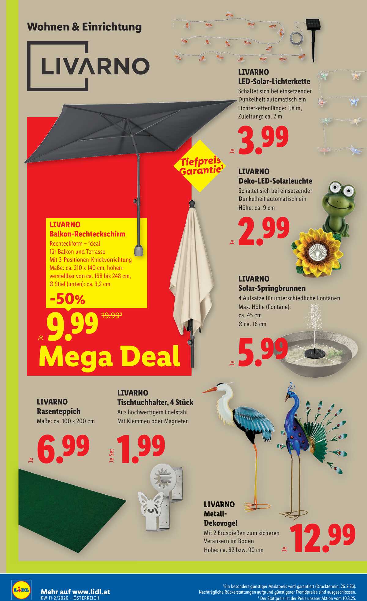 Leták Lidl Rakousko 12.3.-18.3.2026 strana 22