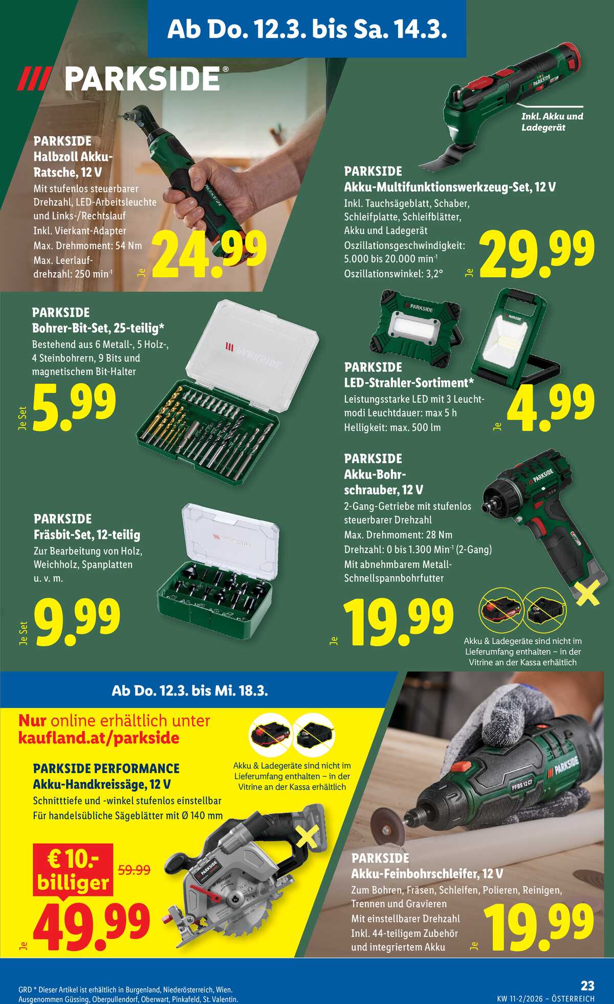 Leták Lidl Rakousko 12.3.-18.3.2026 strana 27