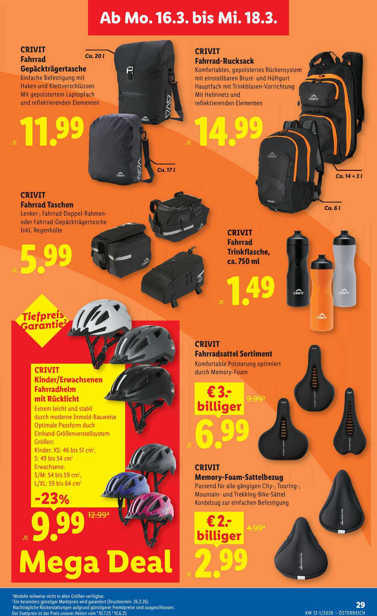 Leták Lidl Rakousko 12.3.-18.3.2026 strana 34