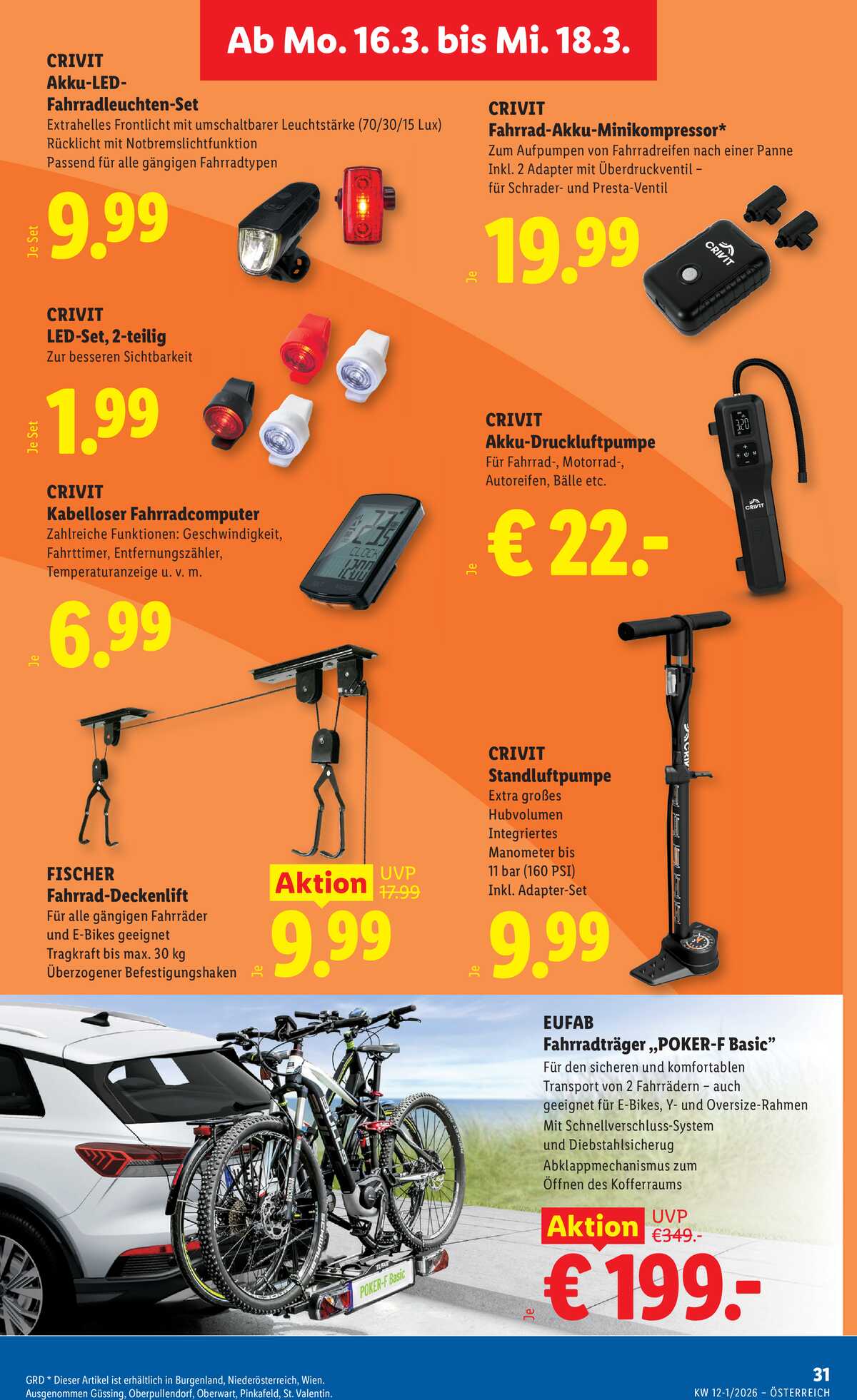 Leták Lidl Rakousko 12.3.-18.3.2026 strana 36