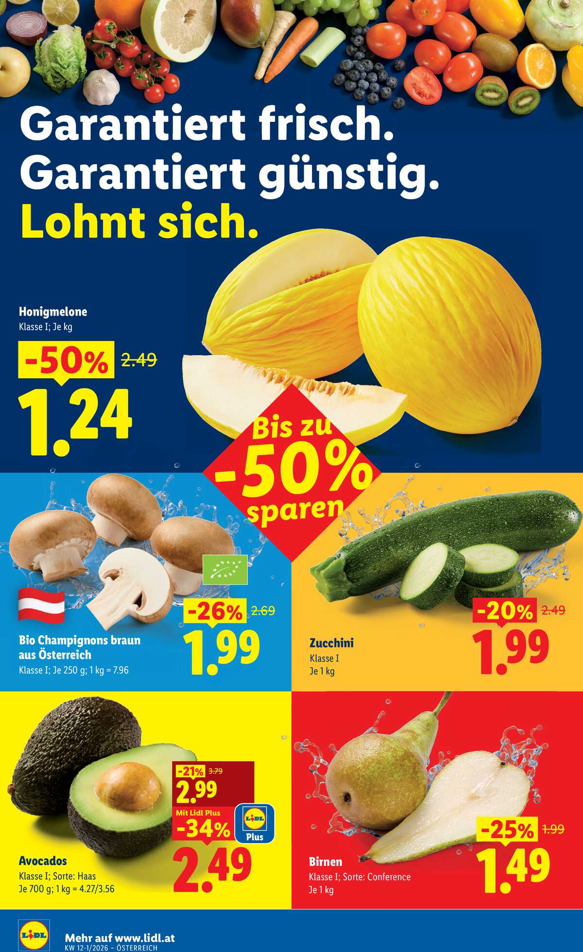 Leták Lidl Rakousko 12.3.-18.3.2026 strana 39