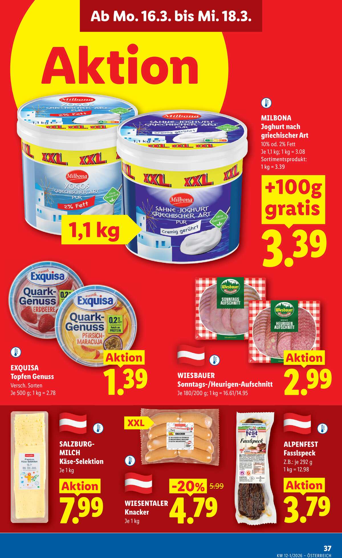 Leták Lidl Rakousko 12.3.-18.3.2026 strana 42