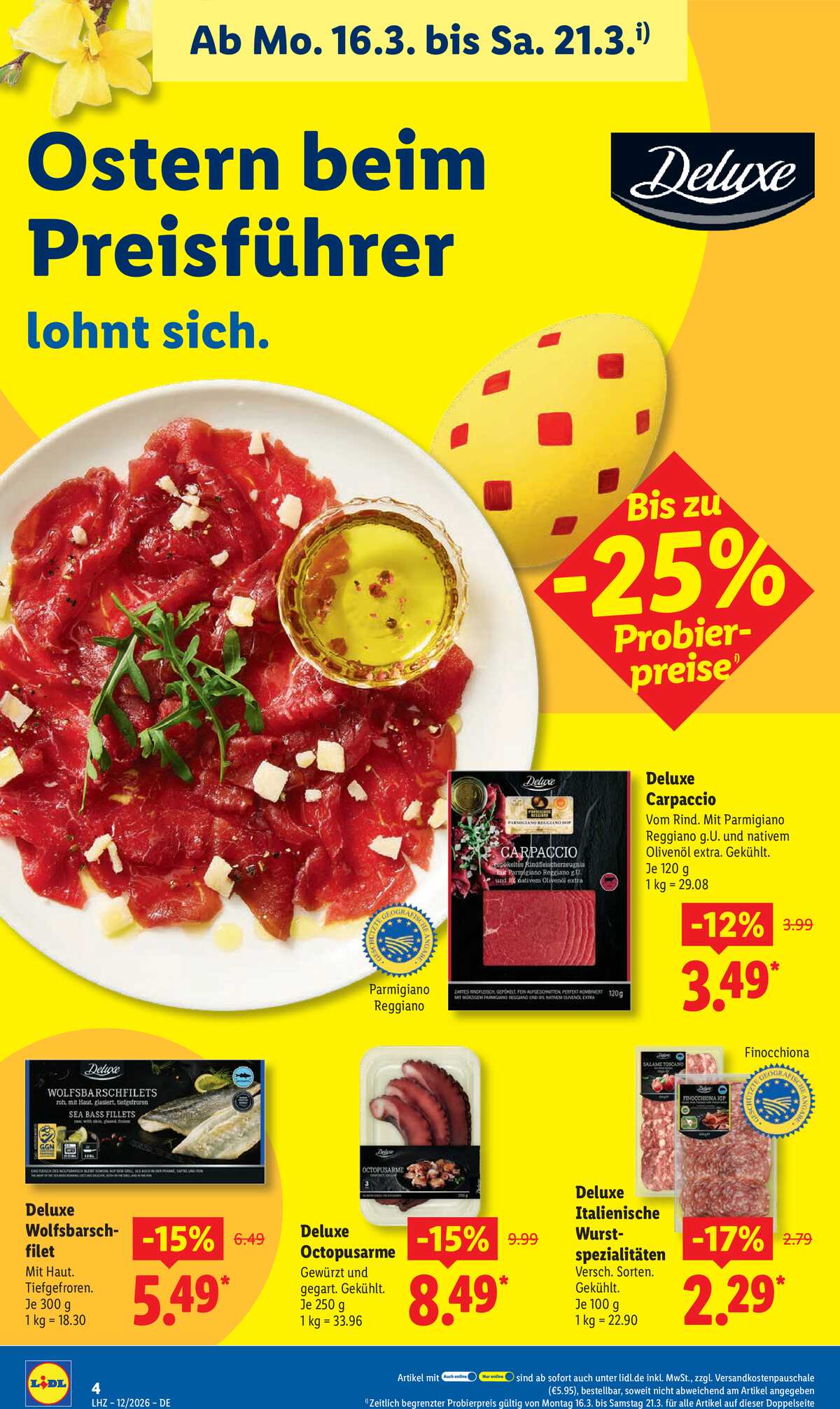 Leták Lidl Německo 16.3.-21.3.2026 strana 10