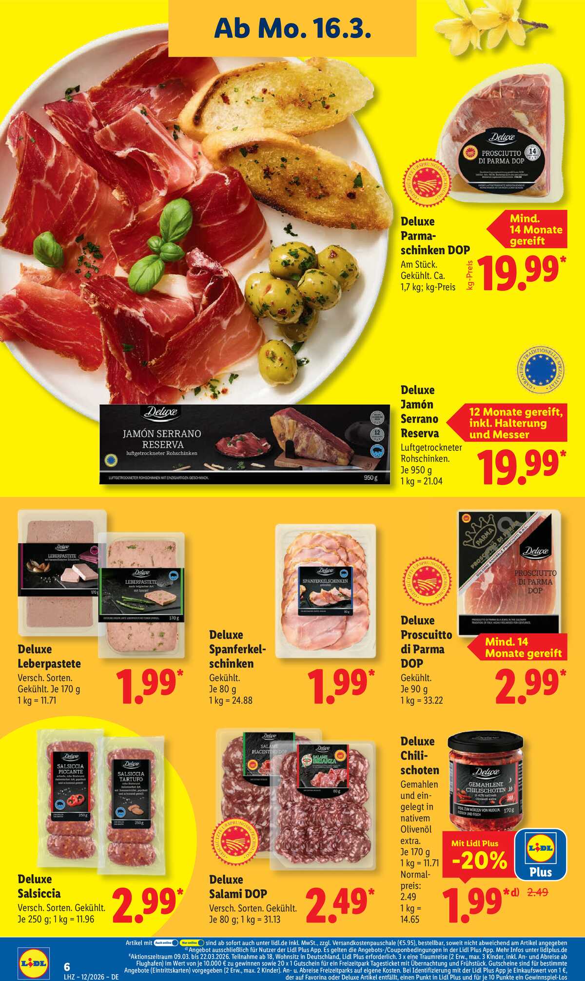 Leták Lidl Německo 16.3.-21.3.2026 strana 12