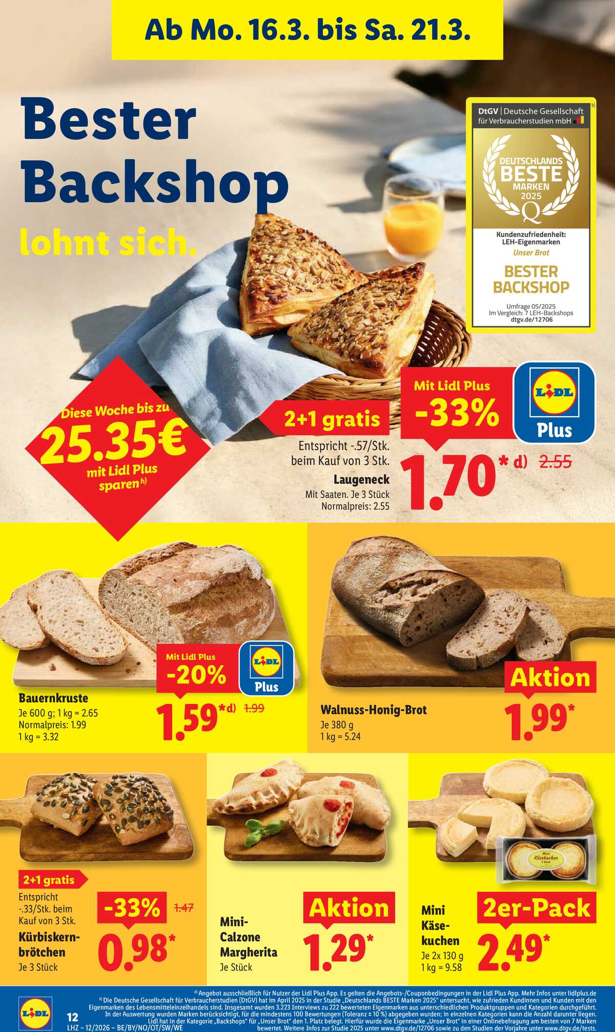 Leták Lidl Německo 16.3.-21.3.2026 strana 26