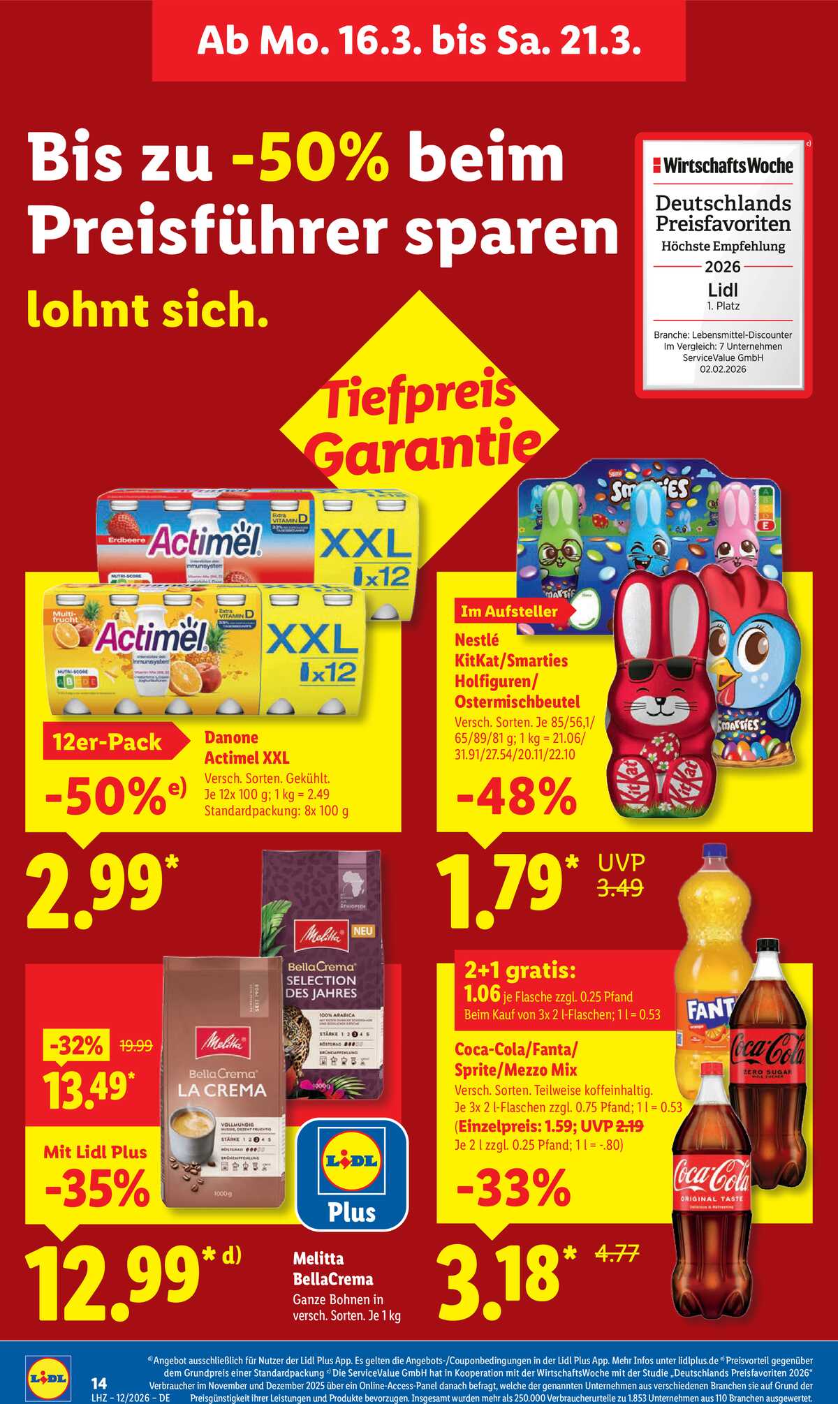 Leták Lidl Německo 16.3.-21.3.2026 strana 28