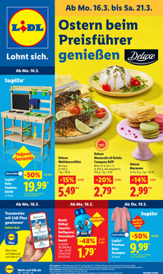 Leták Lidl Německo 16.3.-21.3.2026