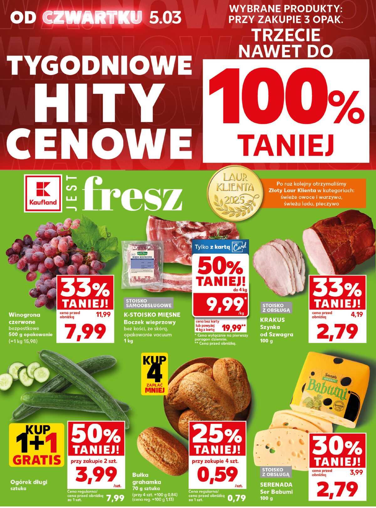 Leták Kaufland Polsko 9.3.-11.3.2026 - Silný start strana 6
