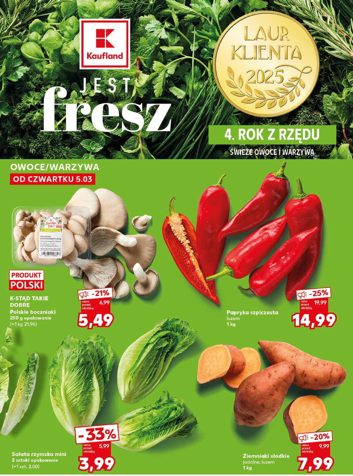 Leták Kaufland Polsko 9.3.-11.3.2026 - Silný start strana 10