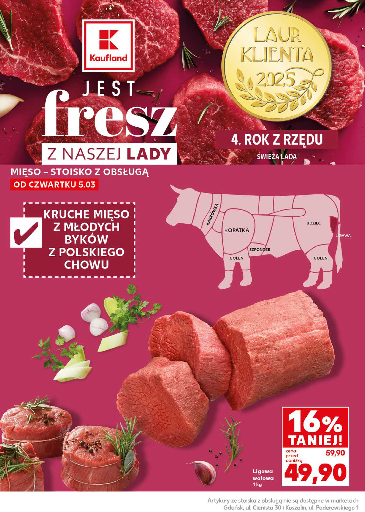 Leták Kaufland Polsko 9.3.-11.3.2026 - Silný start strana 14